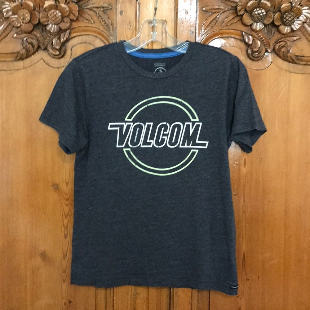 Volcom Youth Logo Print Tee